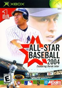 All-Star Baseball 2004 Xbox US box art